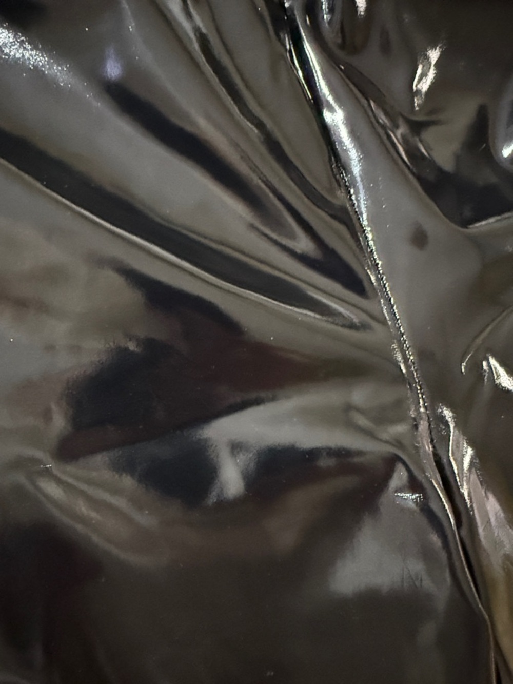 Blackmilk Glossy Black Vinyl PVC Leggings - Picture 4 of 4